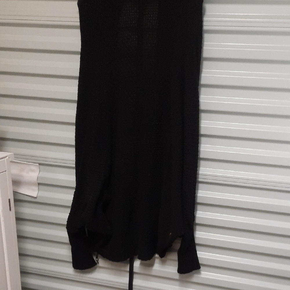 Elegant Black Women's Cardigan - Picture 5 of 6